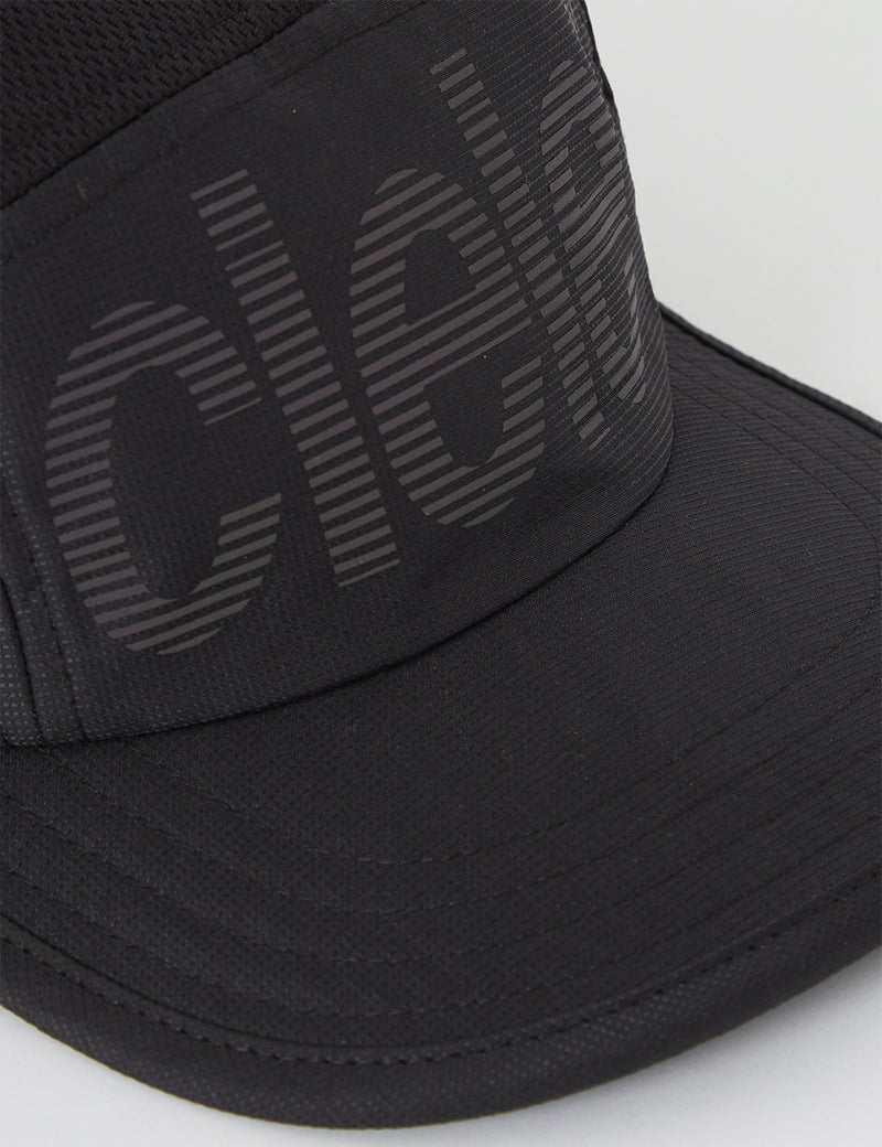 Ciele Athletics GOCap SC Standard Stripe Cap - All Night Black
