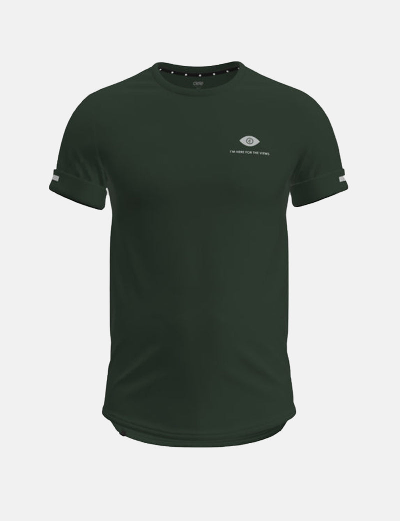 T-Shirt Ciele Athletics NSB Views - Scout Green