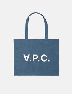 A.P.C. Daniela Shopper Bag - Indigo