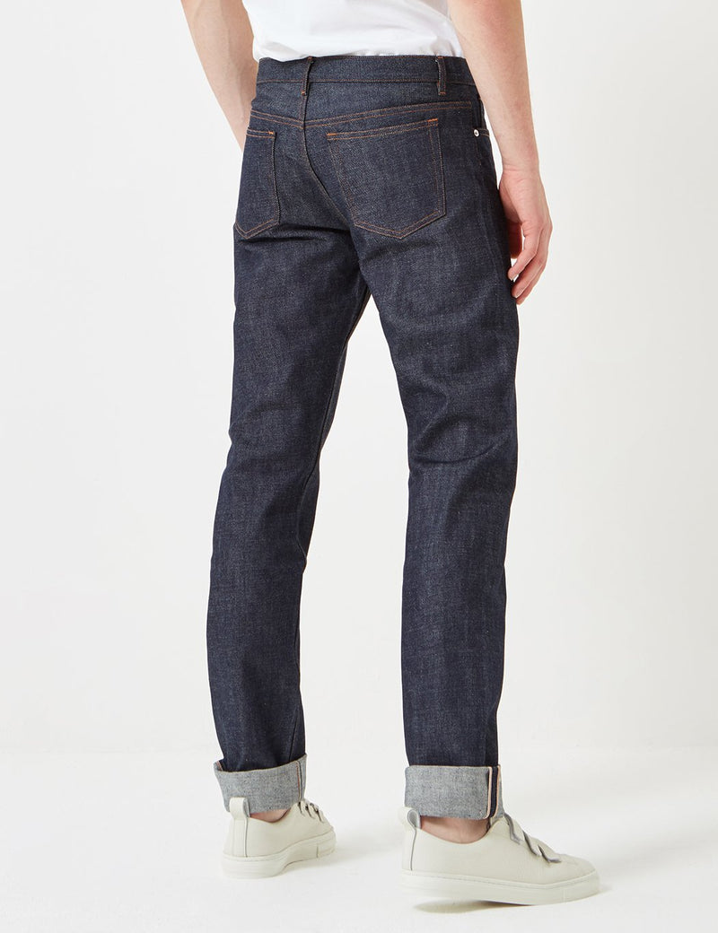 A.P.C. Petit New Standard Jeans (Slim Tapered) - Indigo Blue - Article