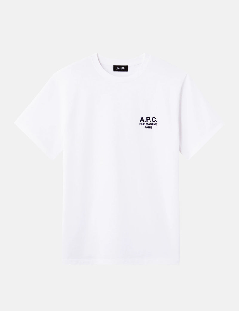 A.P.C. Raymond T-Shirt (Embroidered) - White