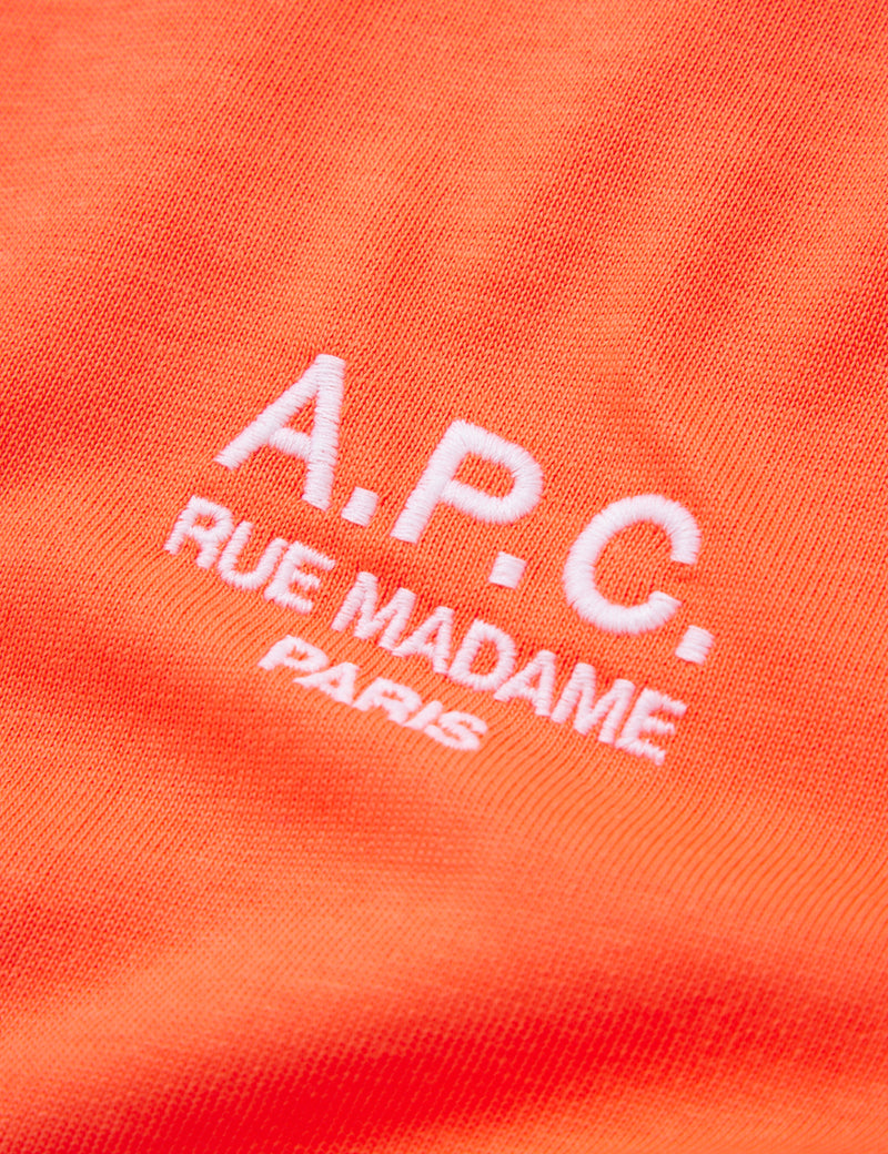 A.P.C. Raymond T-Shirt - Coral