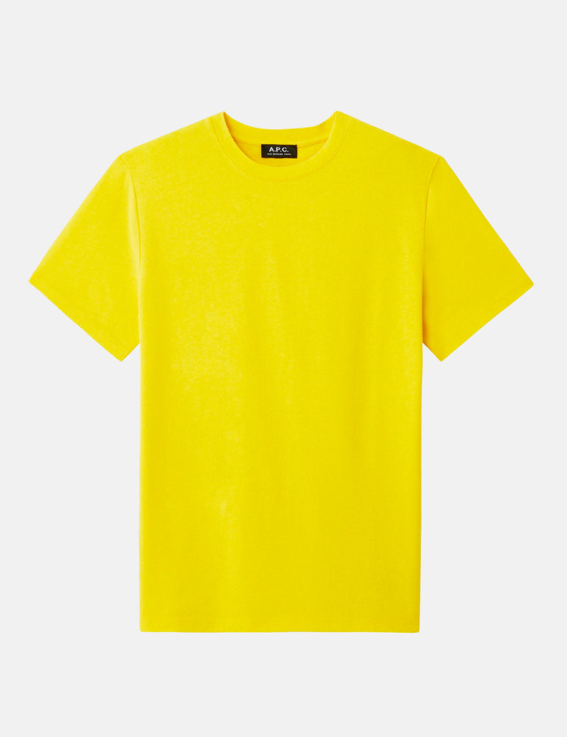 A.P.C. Paolo T-Shirt - Yellow