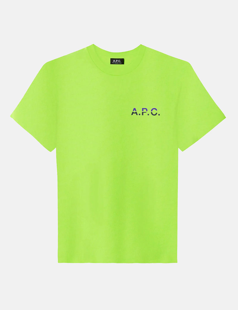 A.P.C. David T-Shirt - Flashy Green