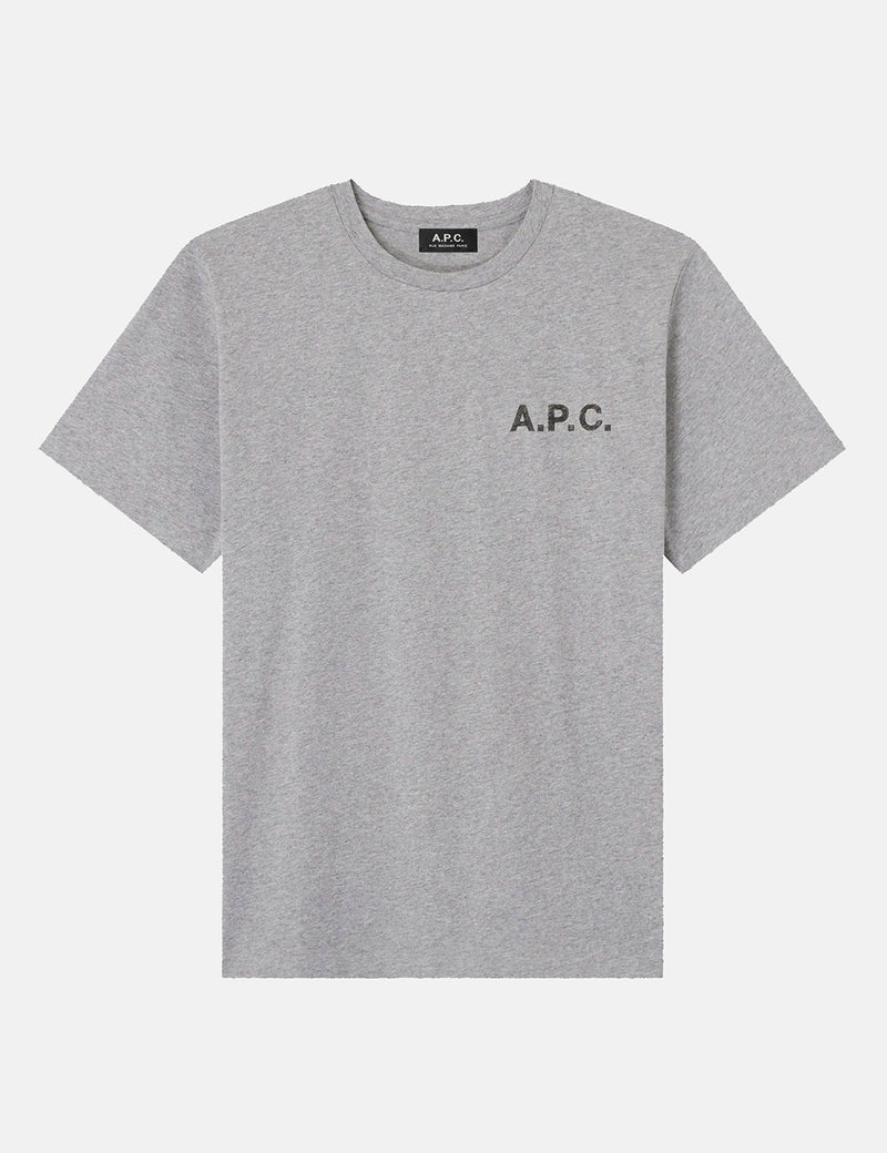 A.P.C. Daniel T-Shirt - Grey Heather