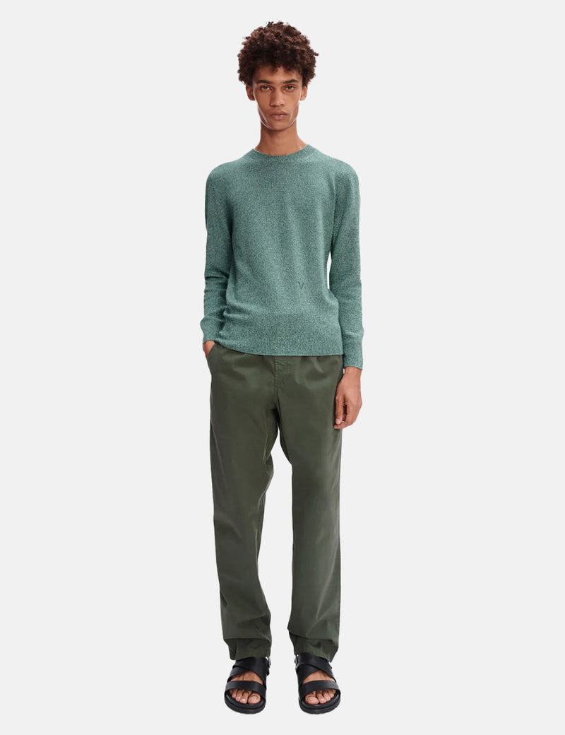 A.P.C. Chuck Trousers (Loose) - Khaki Green