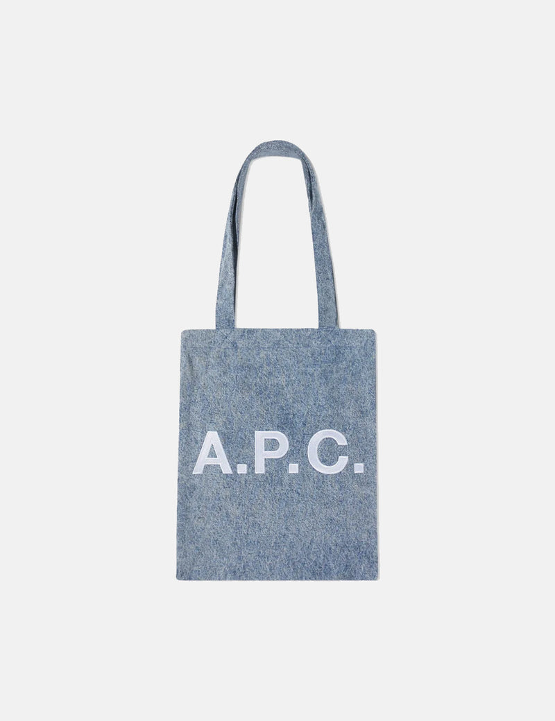 A.P.C. Lou Tote Bag - Light Blue