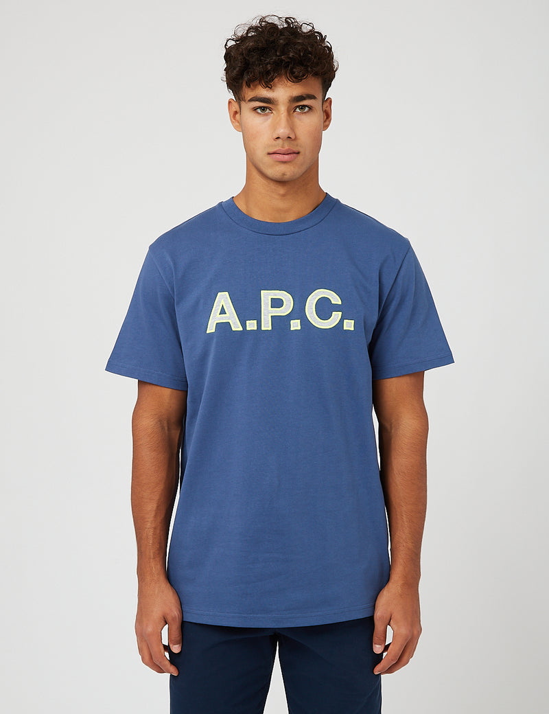 A.P.C. Romain T-Shirt - Navy Blue