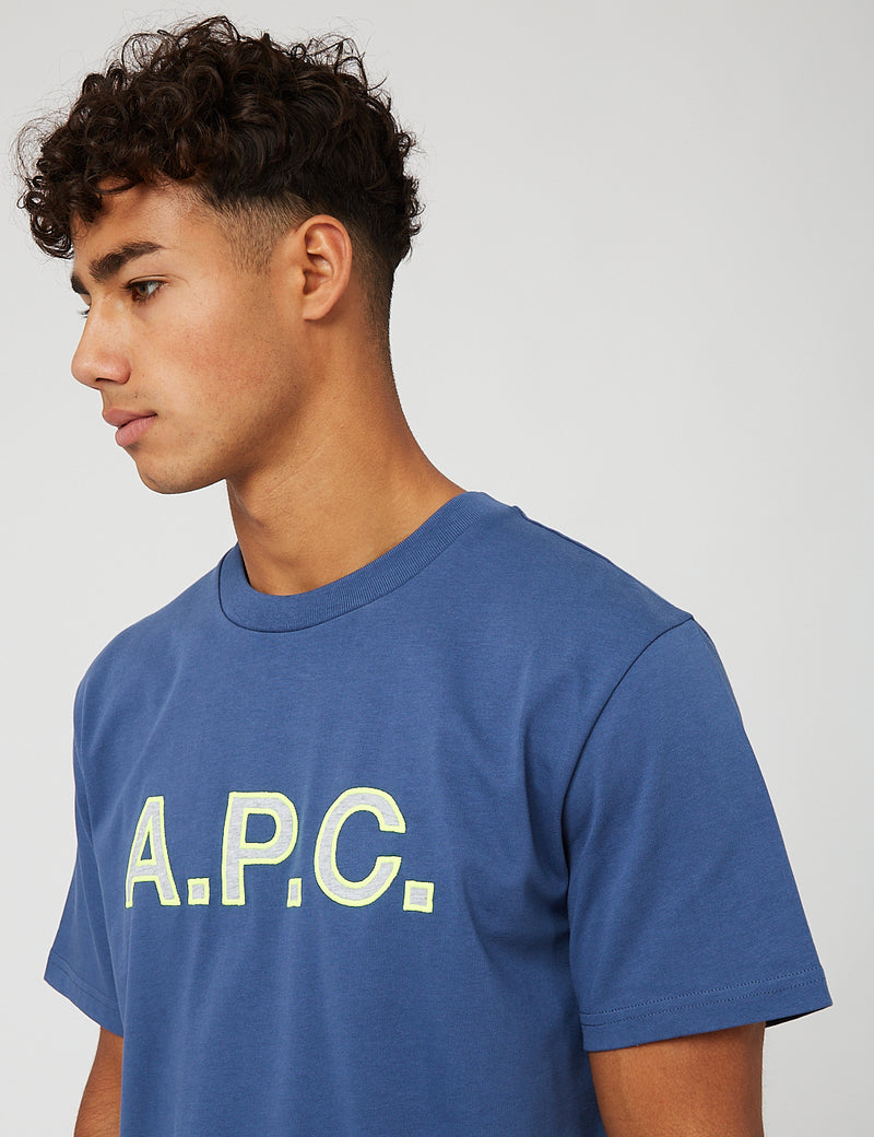 A.P.C. Romain T-Shirt - Navy Blue