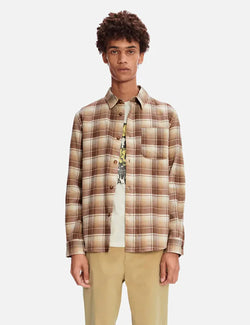 A.P.C. Trek Overshirt - Brown
