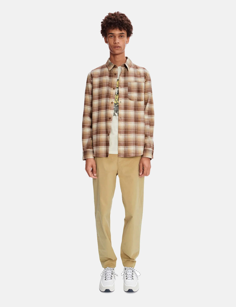A.P.C. Trek Overshirt - Brown