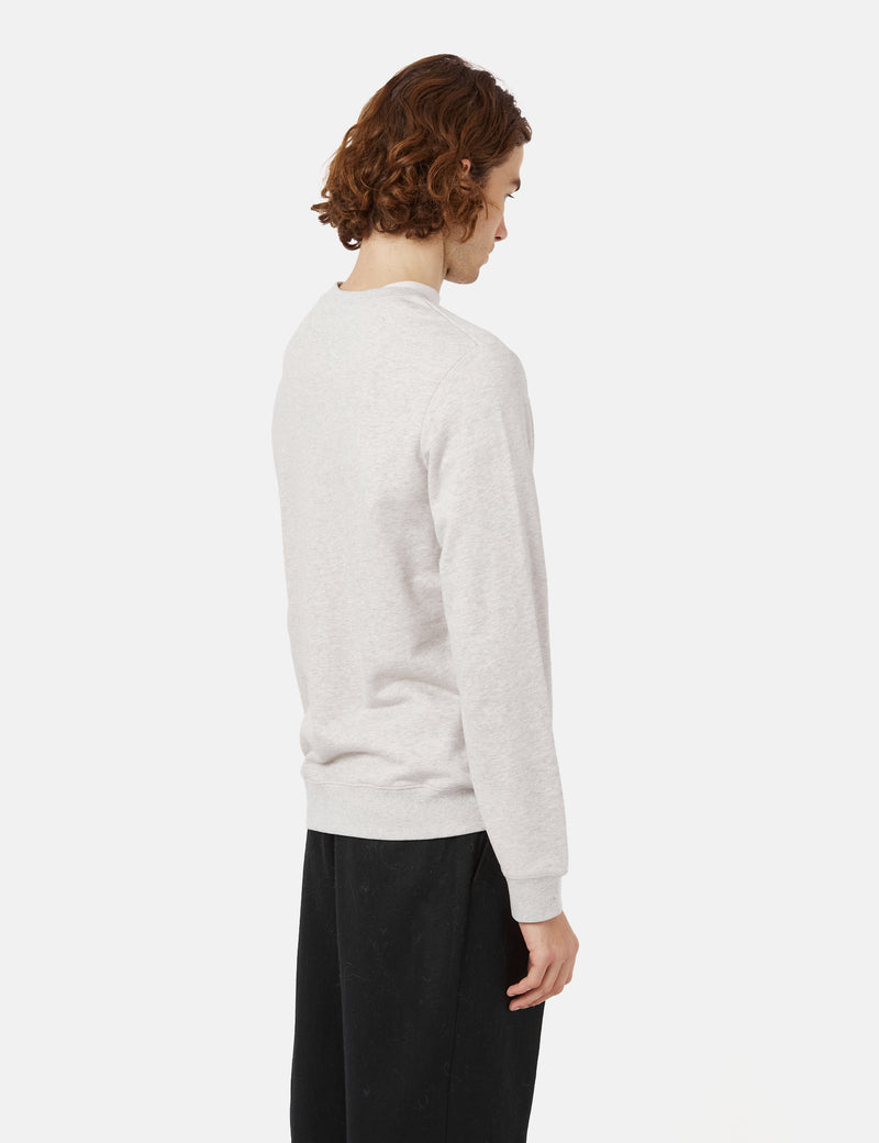 A.P.C. Item H Sweatshirt - Heathered Ecru