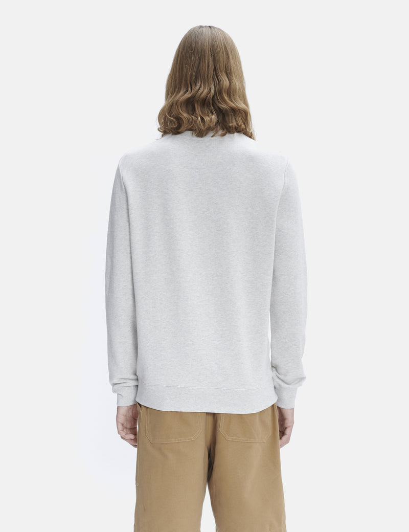 A.P.C. VPC Bicolour H Sweatshirt - Ecru China/Orange