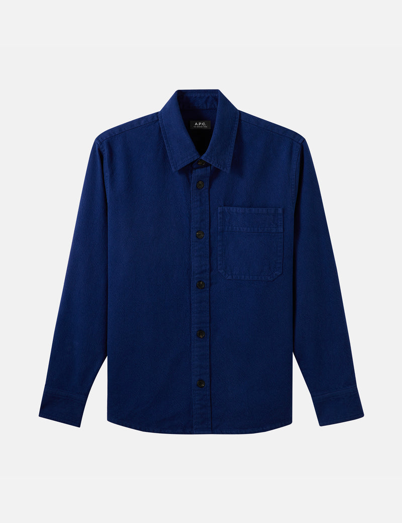 A.P.C. Chemise Basile - Bleu