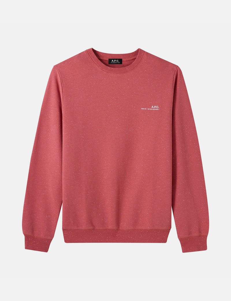 A.P.C. Item H Sweatshirt - Raspberry Red