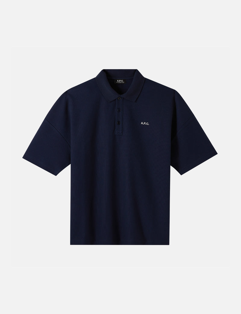 A.P.C. Antoine Polo Shirt - Marine Blue