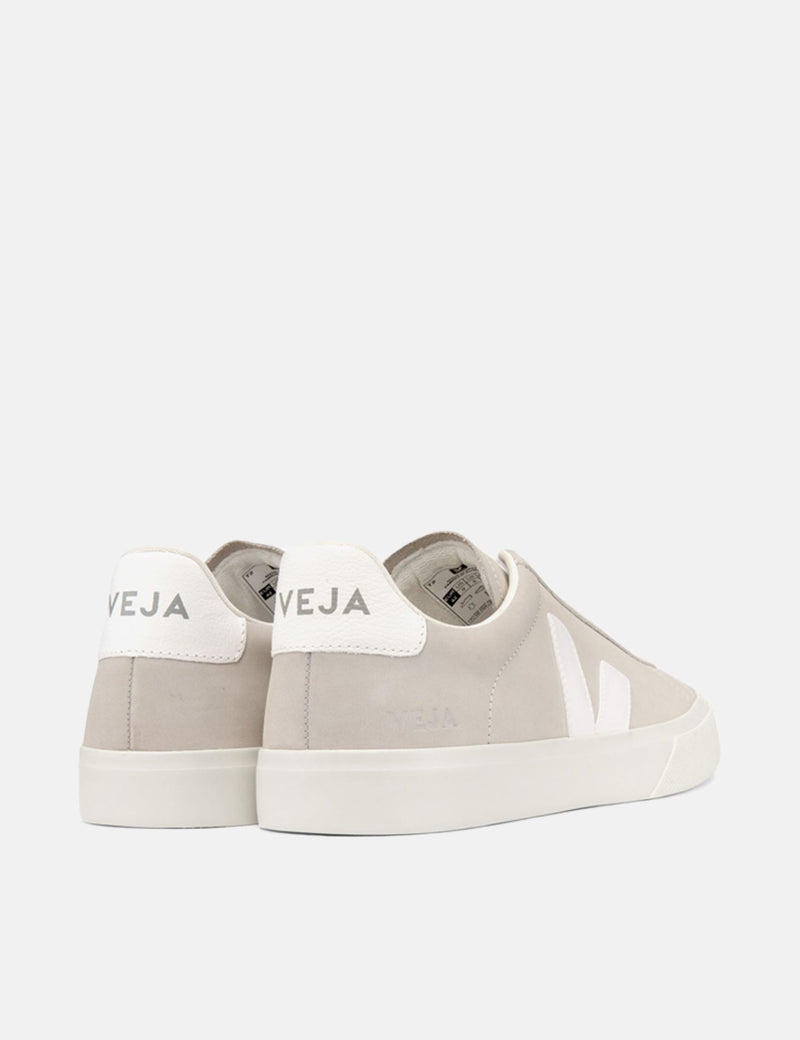 Veja Campo Trainers (Nubuck) - Natural White
