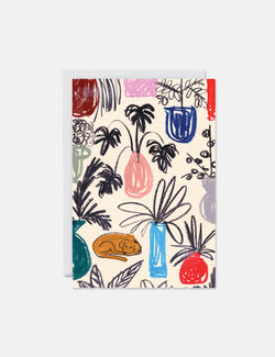 Wrap Magazine Let Him Sleep Art Card Card - Multi