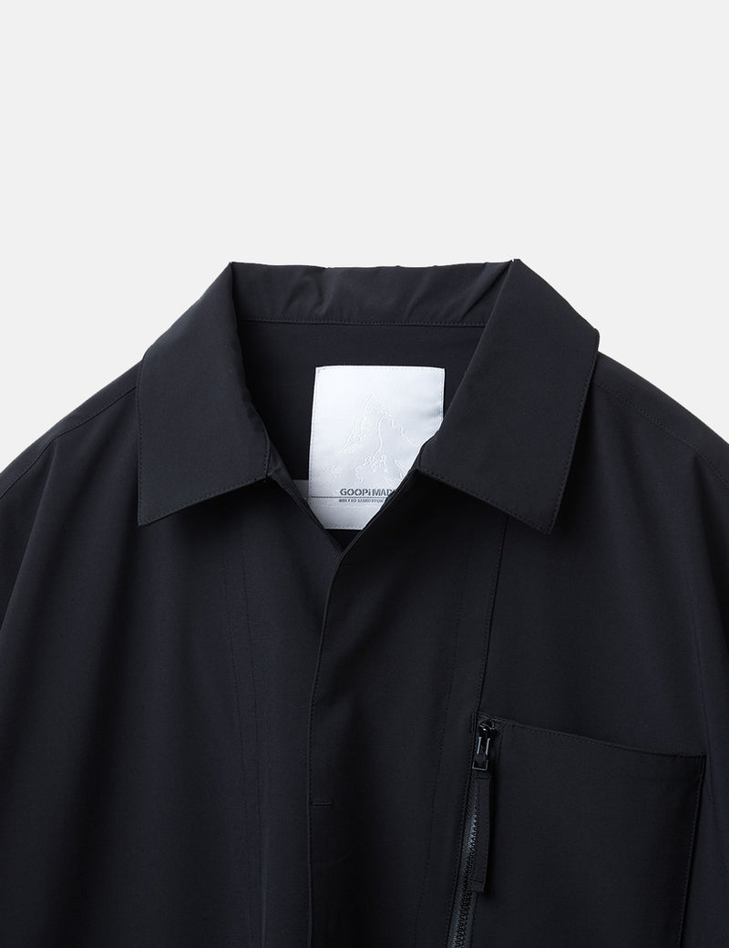 GOOPiMADE D-9S “Divisor” Functional Pocket Shirt - Black