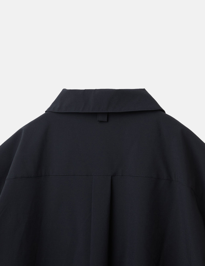 GOOPiMADED-9S「ディバイザー」機能性ポケットシャツ-ブラック