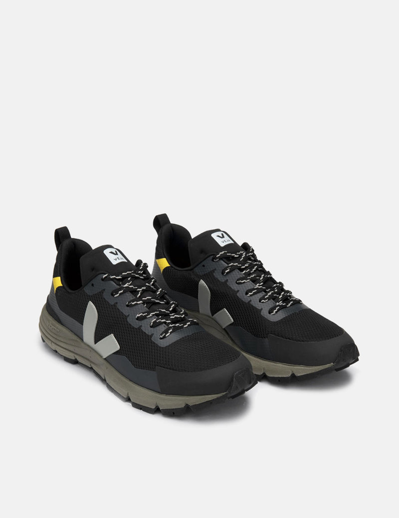 Veja Dekkan Trainers (Alveomesh) - Black/Oxford Grey/Tonic