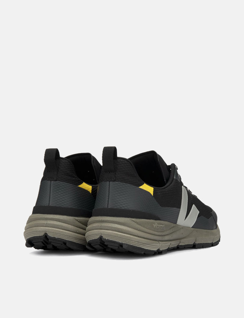 Veja Dekkan Trainers (Alveomesh) - Black/Oxford Grey/Tonic