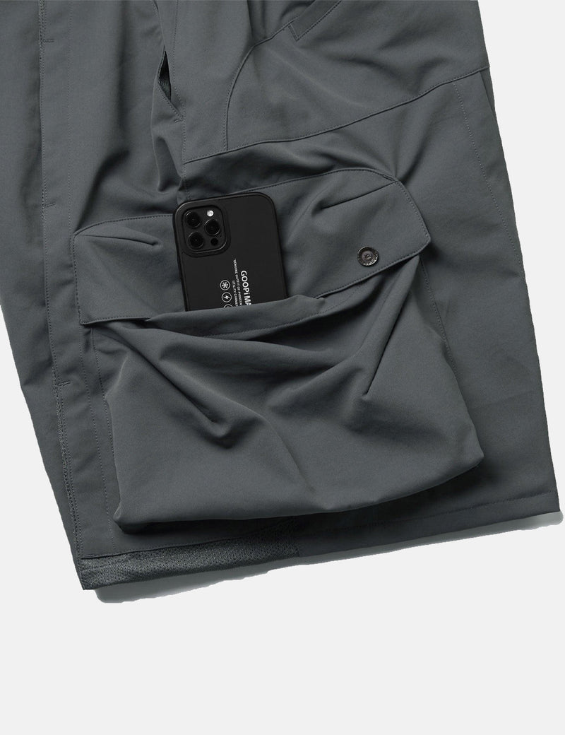 GOOPiMADE “DP-4” Multi-Pocket Utility Shorts - D-Buschgrün