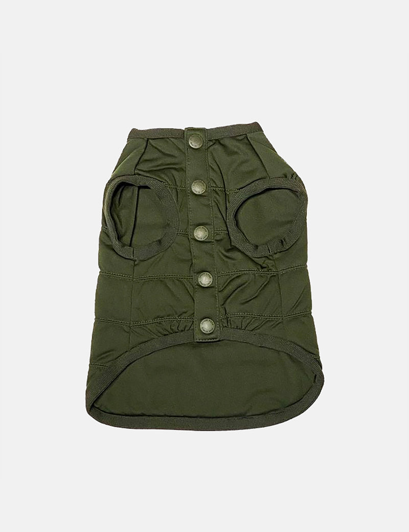 Snow Peak Dog Flexible Insulation Jacket - Mossgreen