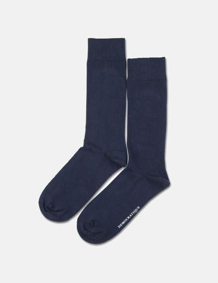 Democratique Solid Socks - Navy Blue - Article
