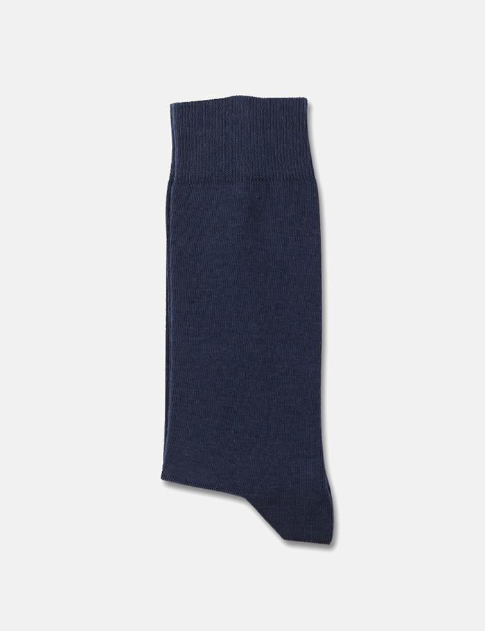 Democratique Solid Socks - Navy Blue - Article
