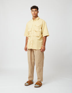 Eastlogue Scout Hemd mit halber Knopfleiste - Senf