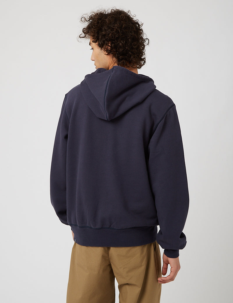 Eastlogue Hooded Sweatshirt - Navy Blue