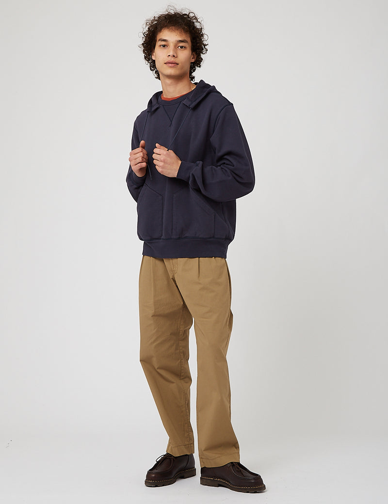 Eastlogue Hooded Sweatshirt - Navy Blue