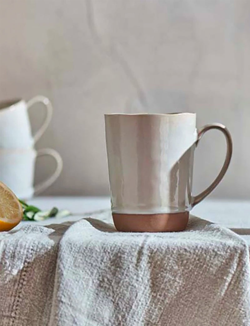 Nkuku Edo Mug (Large) - Terracotta