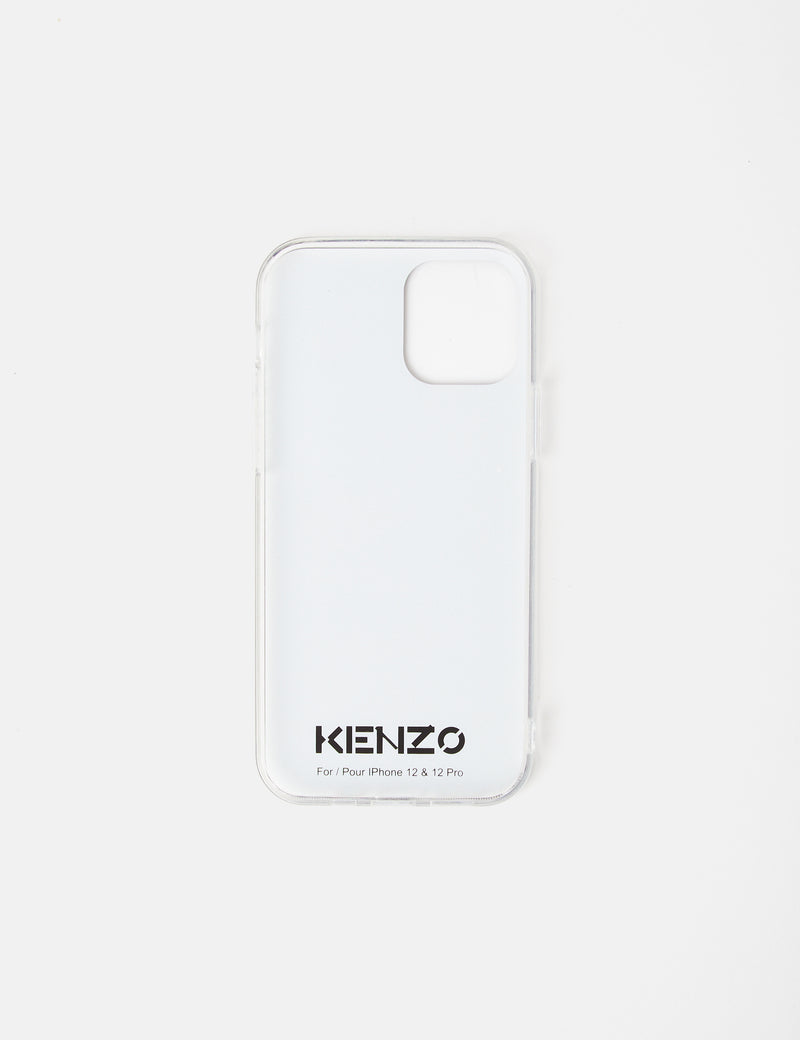 Coque iPhone 12 Kenzo - Noir
