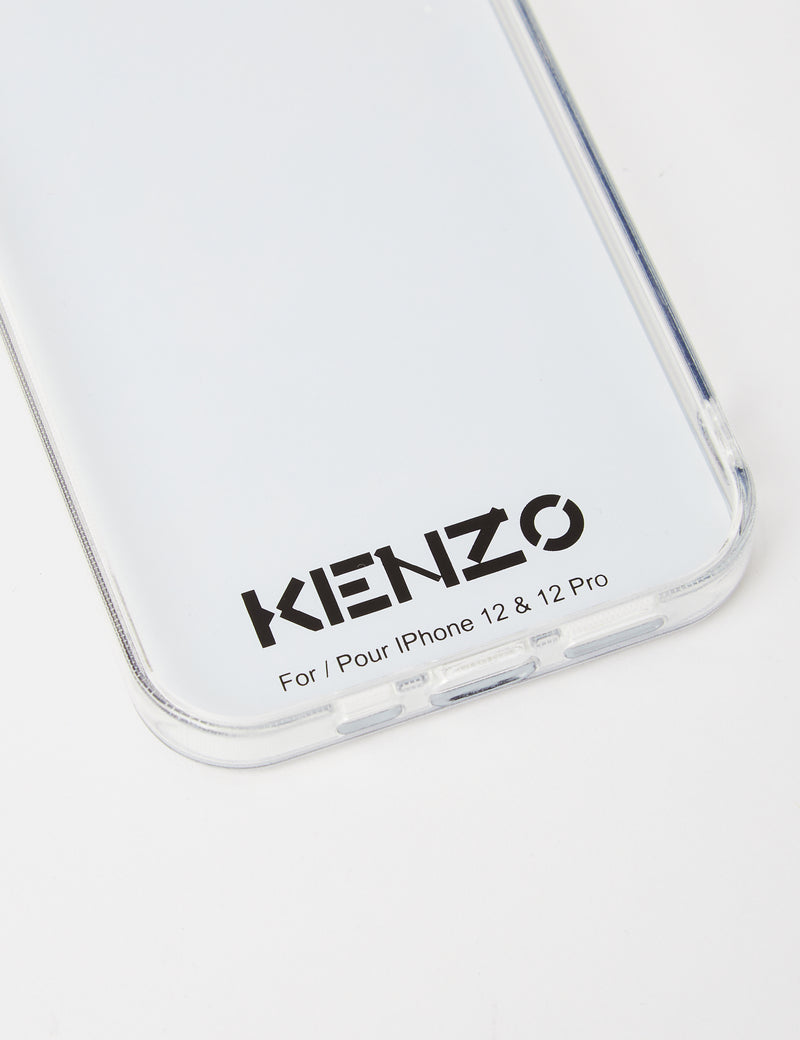 Coque iPhone 12 Kenzo - Noir