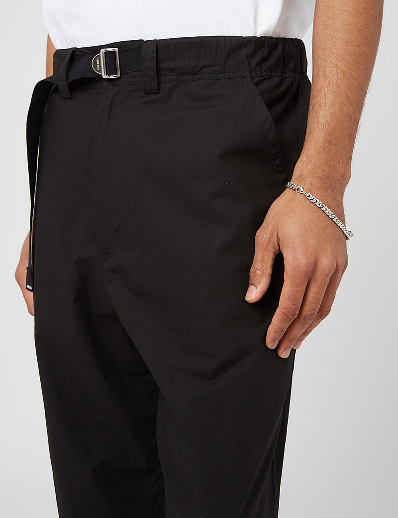 Kenzo Hose mit elastischem Gürtel - Schwarz