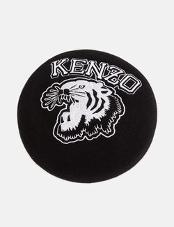 Kenzo Beret (Wool) - Black