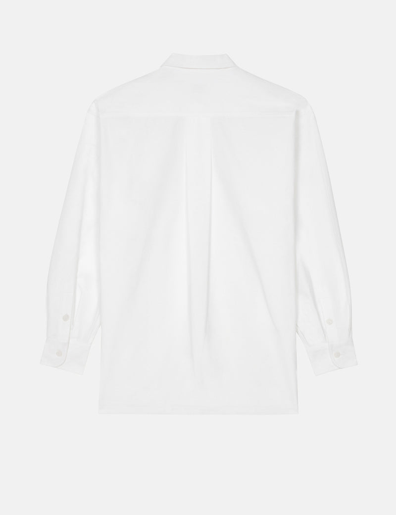 Kenzo Woven Overshirt - White