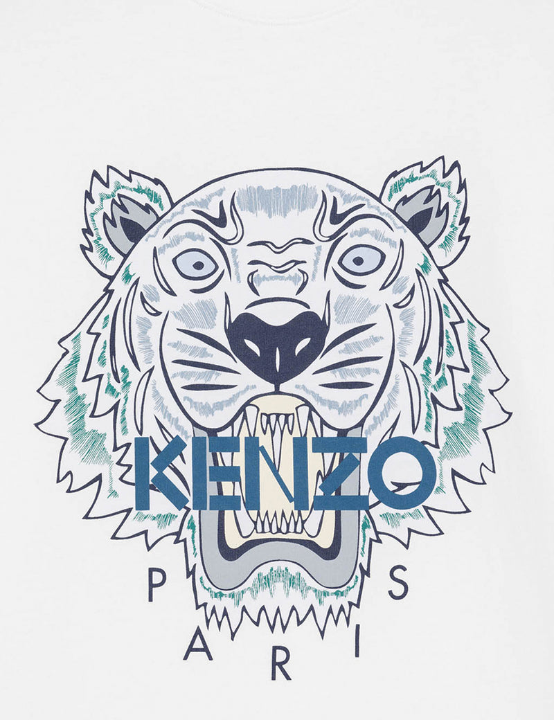 Kenzo Tiger クラシック T シャツ - ホワイト