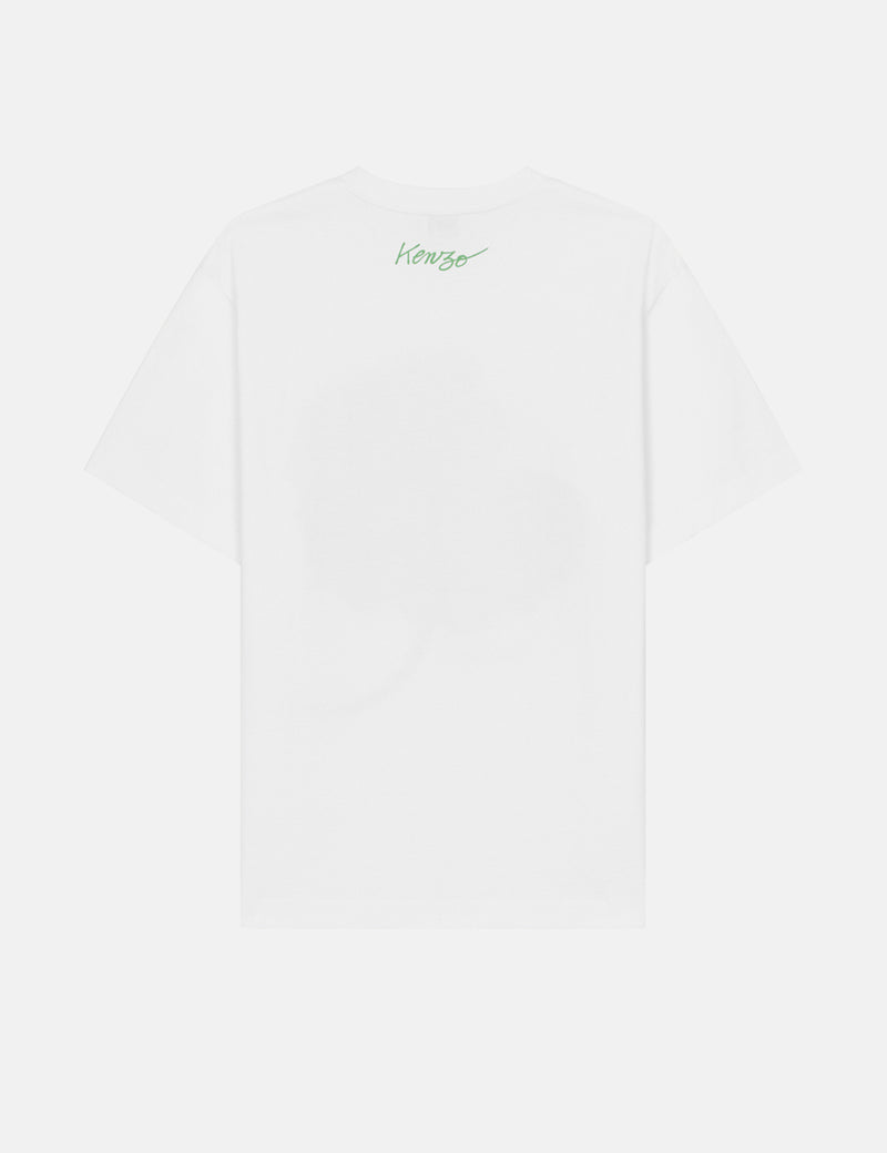 Kenzo T-Shirt 'Poppy' - Blanc