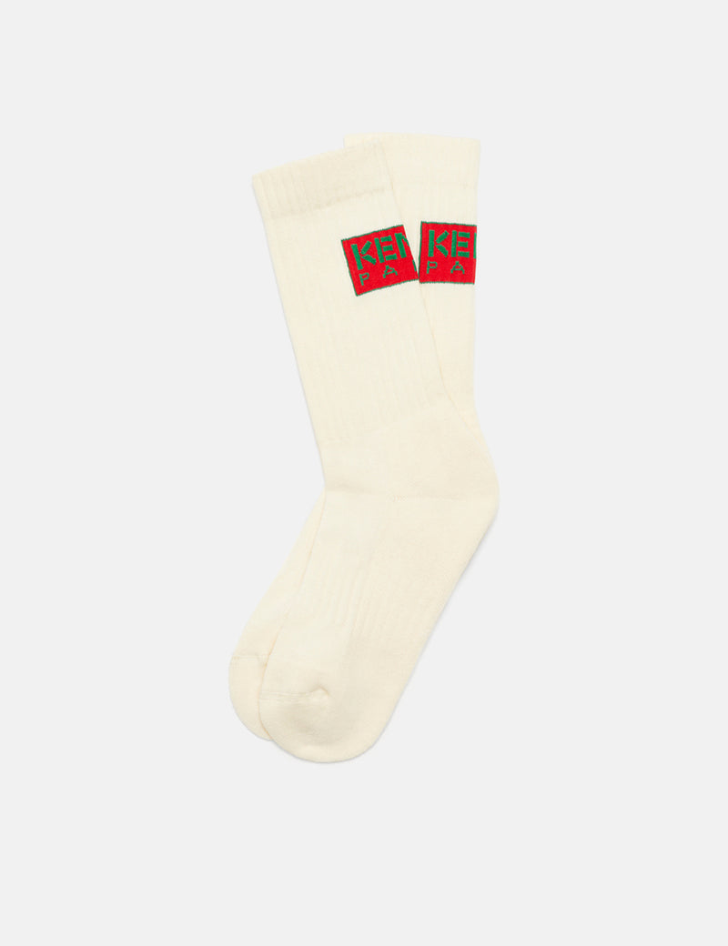 Kenzo Paris Socks - Off White