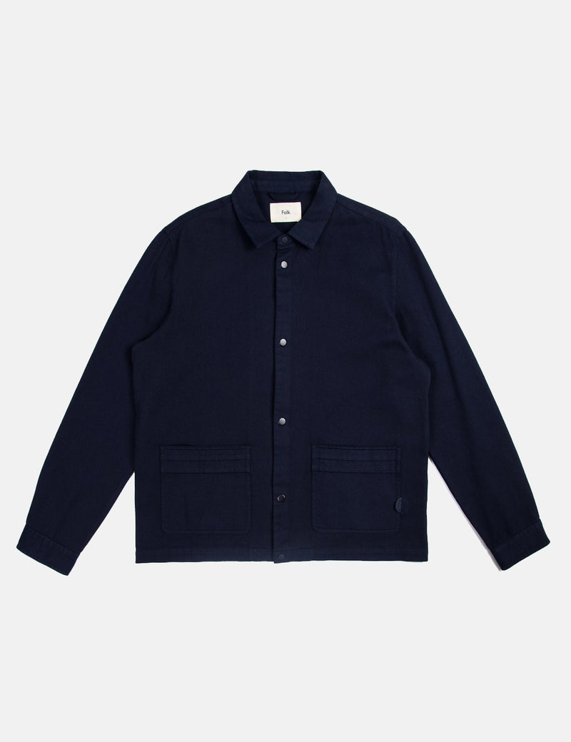 Folk Horizon Jacket - Navy Blue