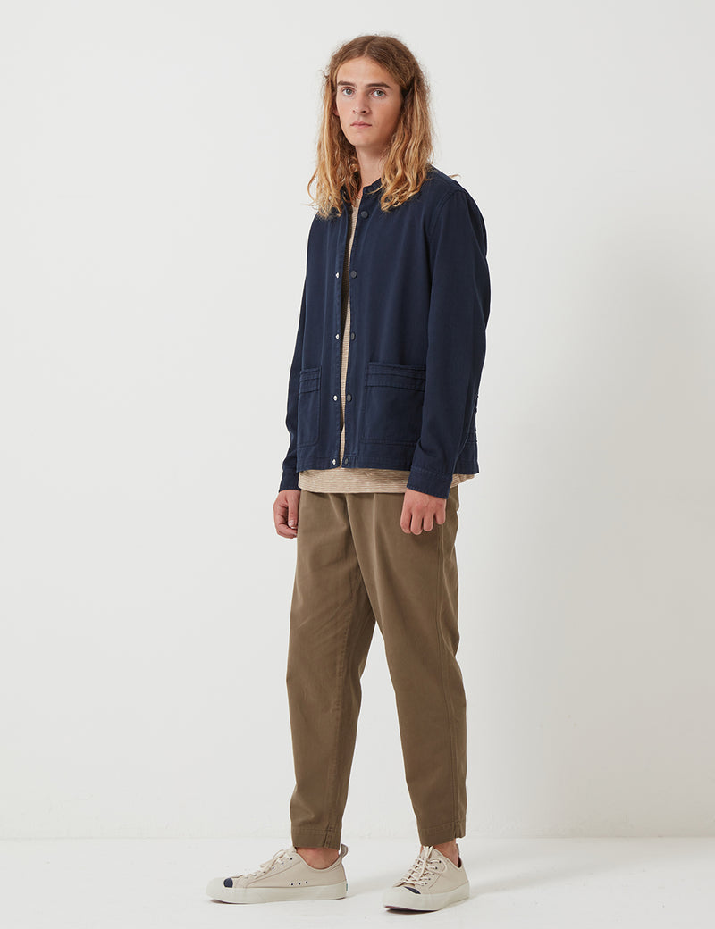 Folk Horizon Jacket - Navy Blue