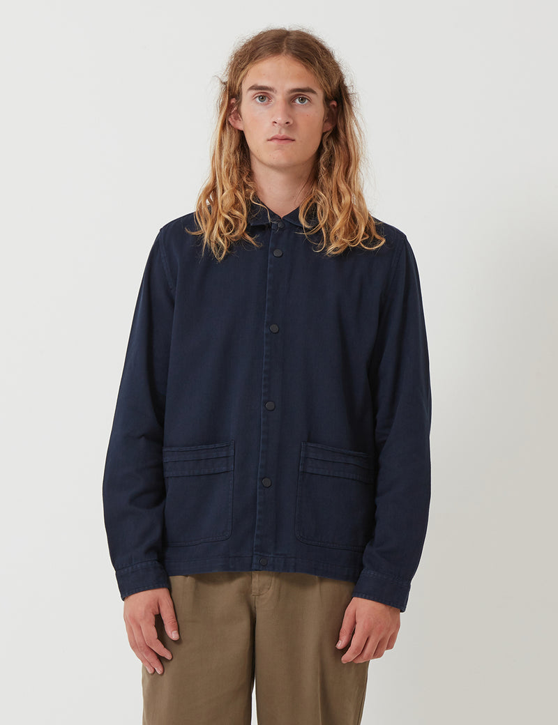 Folk Horizon Jacket - Navy Blue