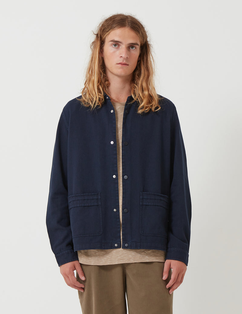 Folk Horizon Jacket - Navy Blue