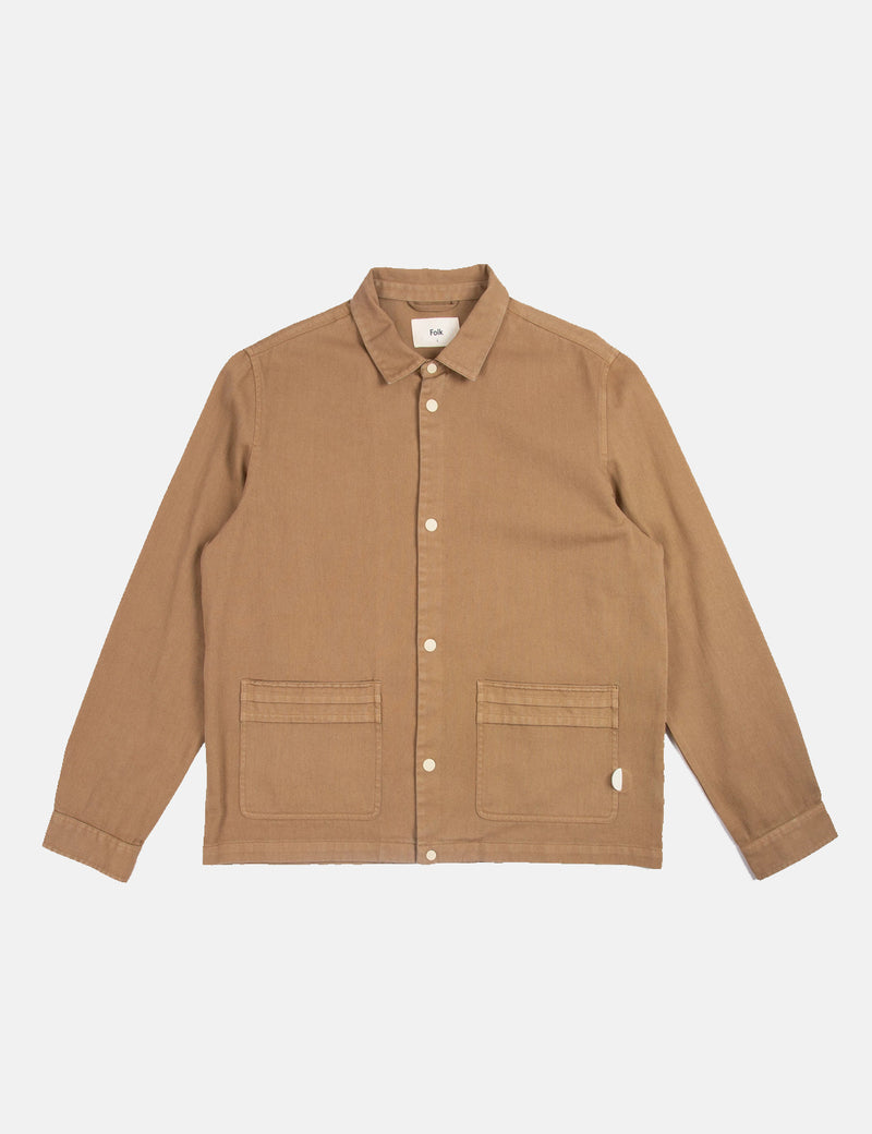 Folk Horizon Jacket - Tan