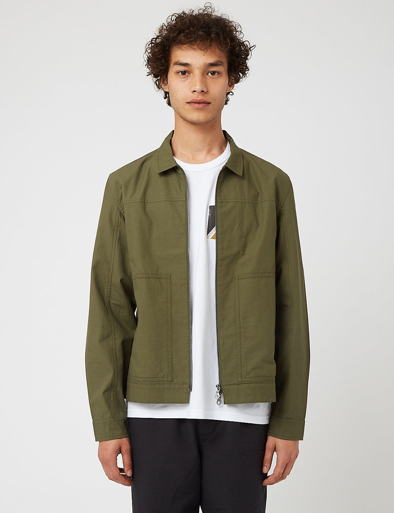 Folk Raft Jacket (Ripstop) - Olive I Article.