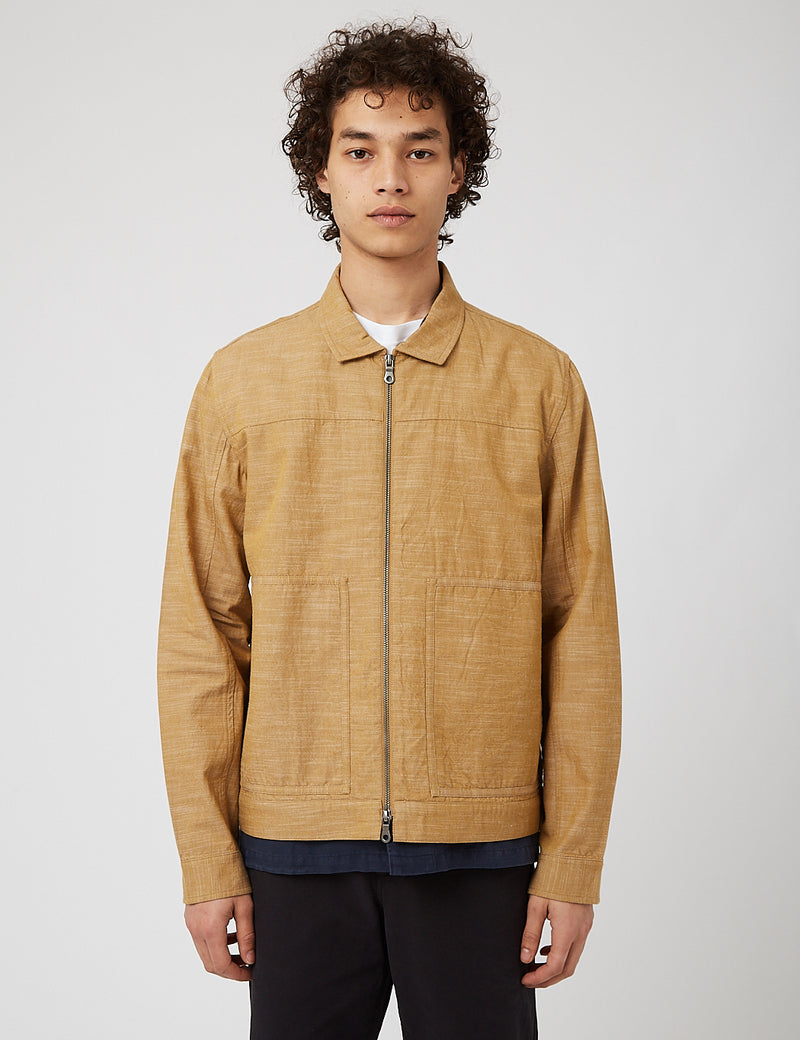 Folk Raft Jacket (Textured) - Tan
