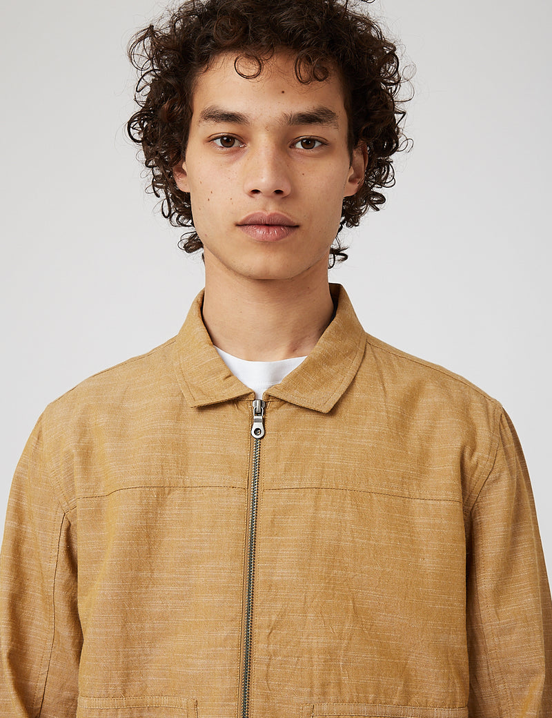 Folk Raft Jacket (Textured) - Tan